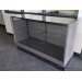 Grey Retail Single Shelf Glass Display Show Case